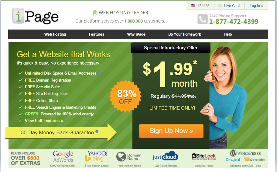 iPage Home Page